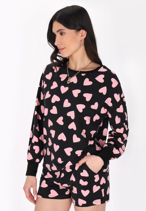 LOUNGEWEAR SET - Pyjama - black pink