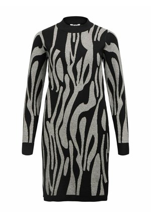 Object OBJRAY DRESS - Robe pull - black