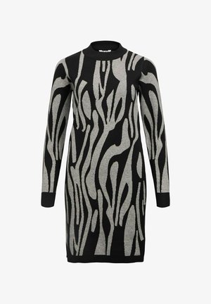 Object OBJRAY DRESS - Kampsunkleit - black