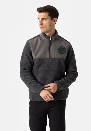 Fliisdžemper - grey melange