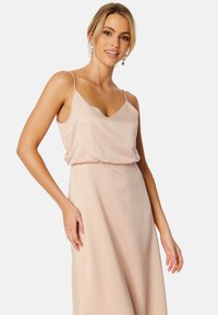 Bubbleroom STRAP SATIN GOWN - Vestito lungo - salmon