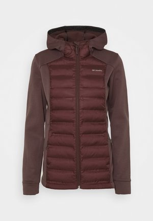 OUT-SHIELD™ INSULATED HOODIE - Bunda z prachového peří - malbec