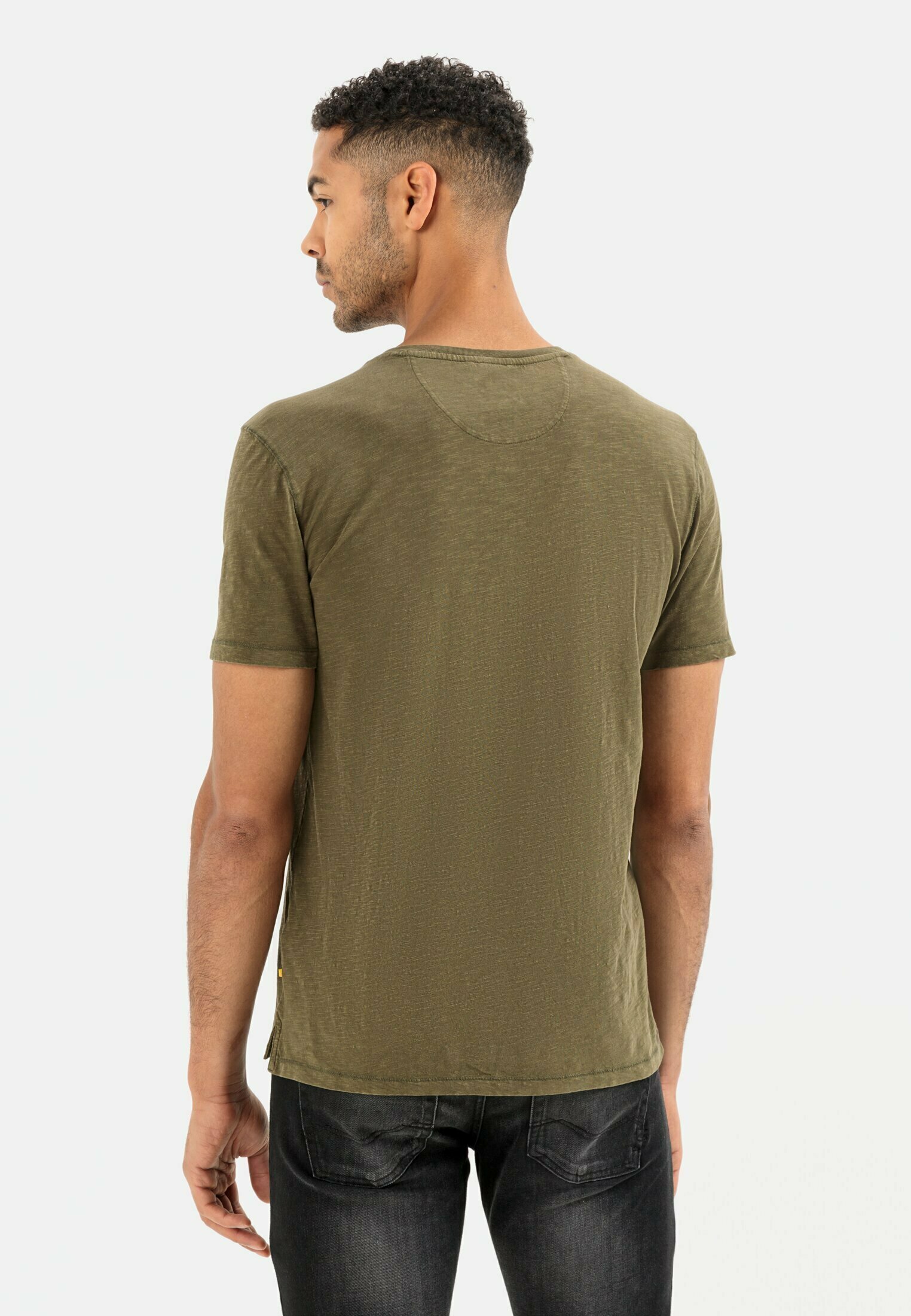 Camel Active T-Shirt Mit Logo-Stickerei, T-Shirt Für Herren Von CAMEL ACTIVE
