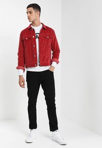 Vans CLASSIC   - Pitkähihainen paita - ash heather/black