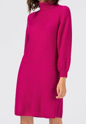 Gebreide jurk - pink