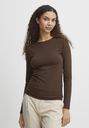 b.young, BYPAMILA LONG SLEEVE - T-shirt à manches longues - java