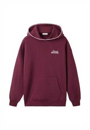 TEEN - Sweat à capuche - bordeaux