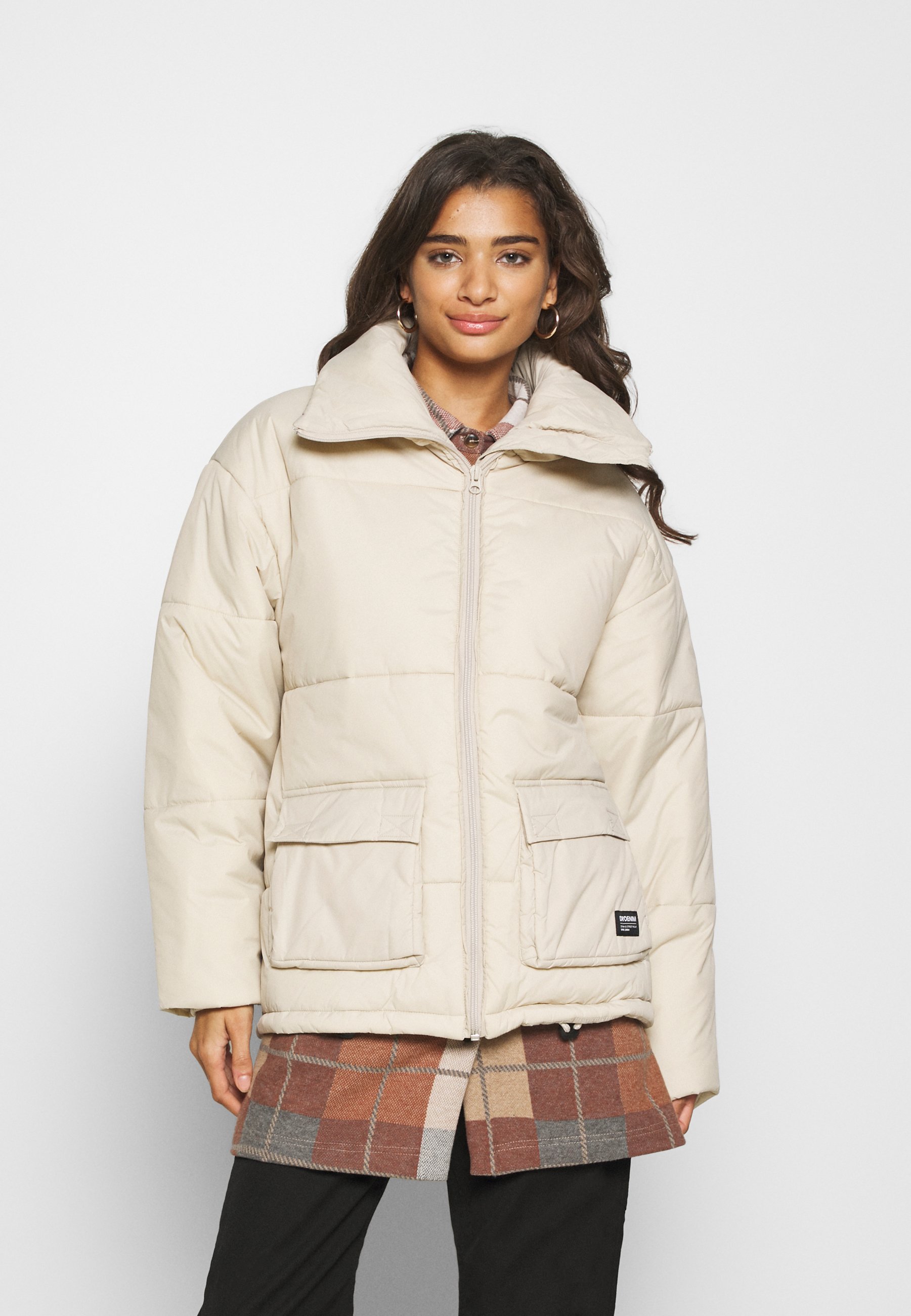 puffer jacket with jeans