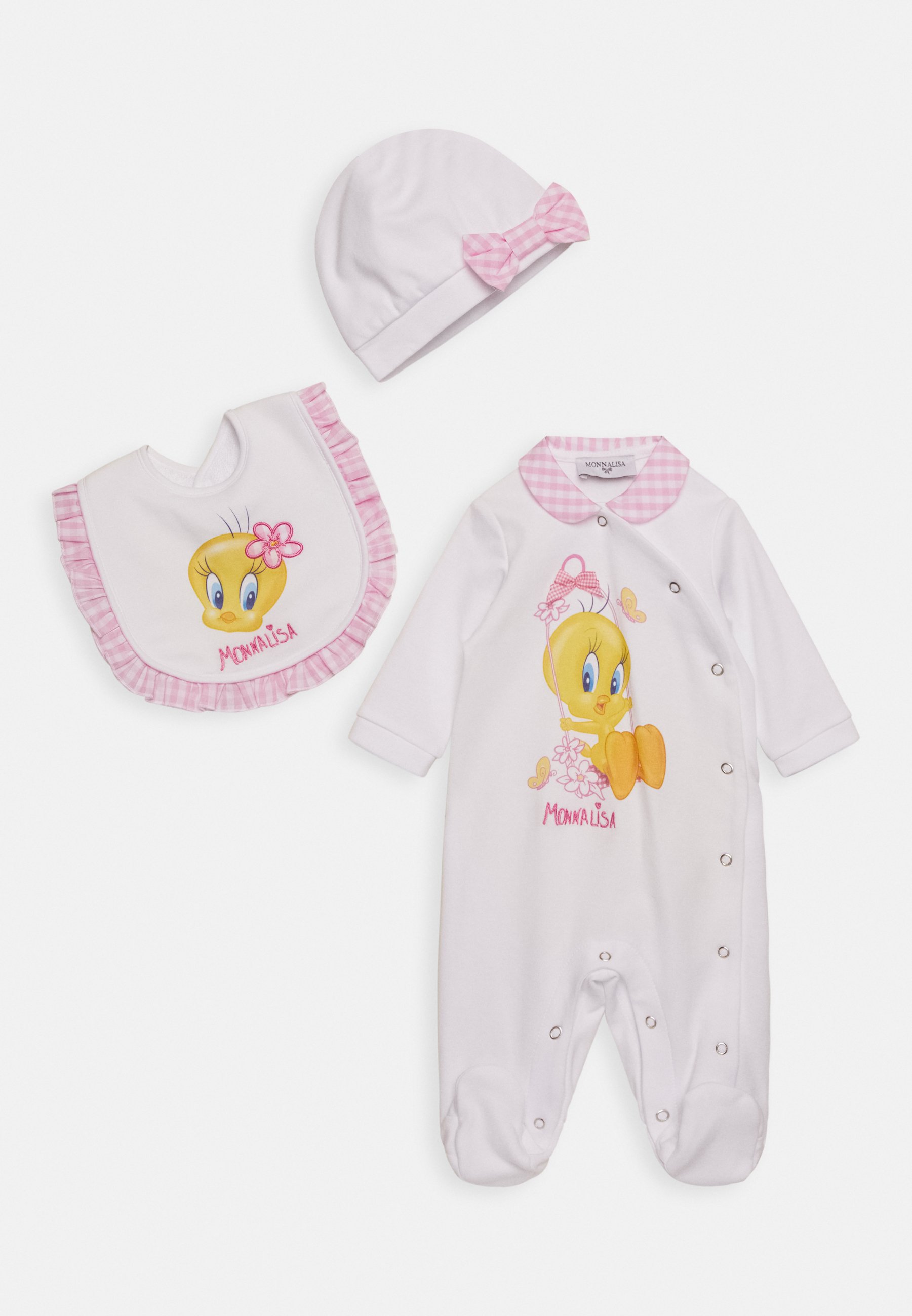 Monnalisa BABY LOONEY TUNES TWEETY SET CUFFIA TUTINA - Pyjamas -  bianco+fuxia/white - Zalando.ie