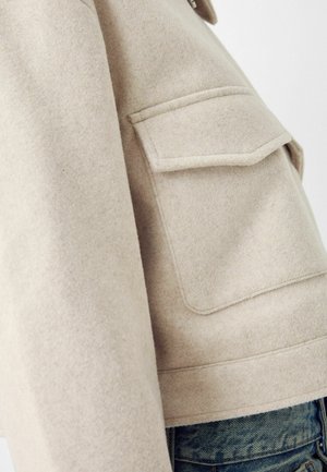 Bershka Giacca leggera - white