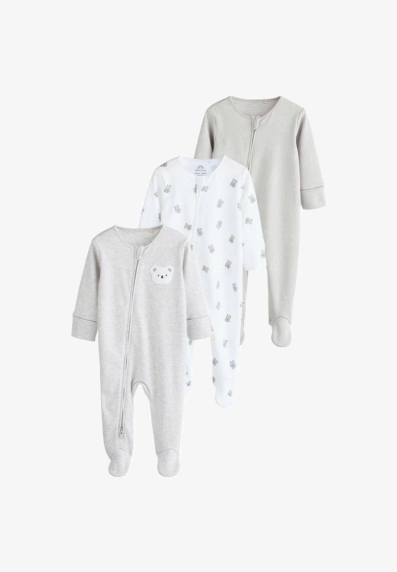 Next 3 PACK-REGULAR FIT - Natdragt - grey