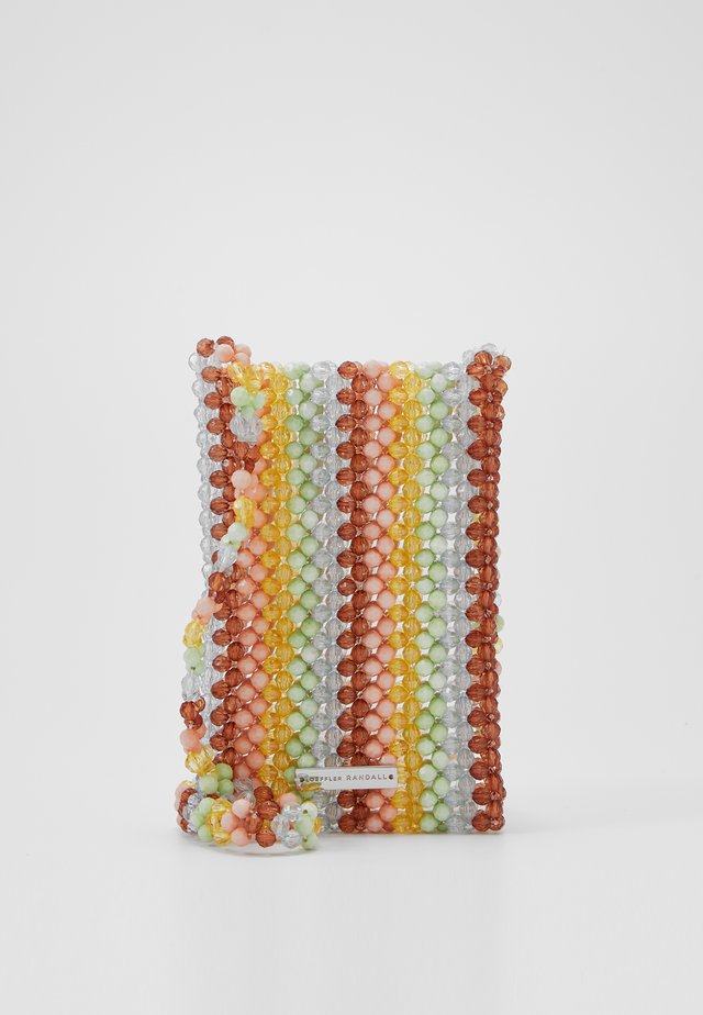 GEORGINA BEADED PHONE CROSSBODY - Across body bag - multi-coloured