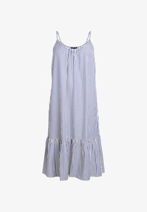 Zizzi, Vestido largo - blue stripe