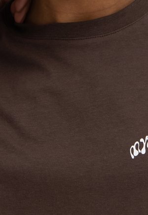 YOURTURN, T-shirt con stampa - brown