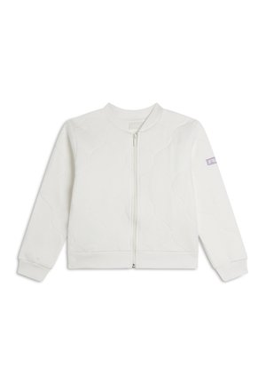 Sudadera con cremallera - white