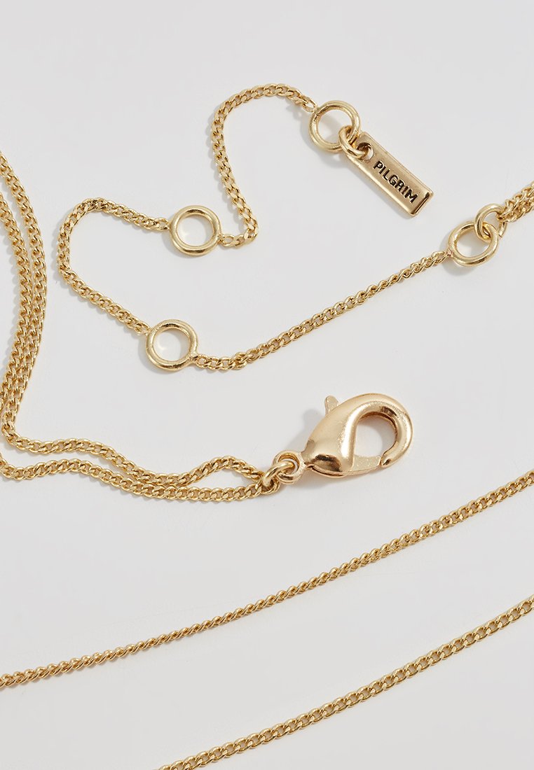 Damen Halsketten | Pilgrim NECKLACE KYLIE Halskette gold-coloured/goldfarben - OM01924 Damen Halsketten | Pilgrim NECKLACE KYLIE Halskette gold-coloured/goldfarben - OM01924
