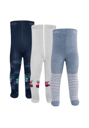 3ER PACK FAHRZEUGE - Tights - blau-grau