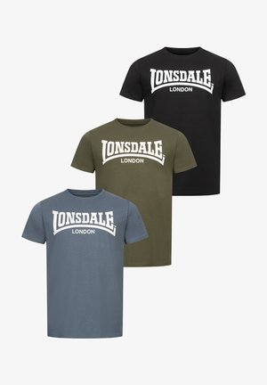 Lonsdale, NORMALE PASSFORM, czarny