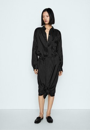 Massimo Dutti, Hemdbluse - black