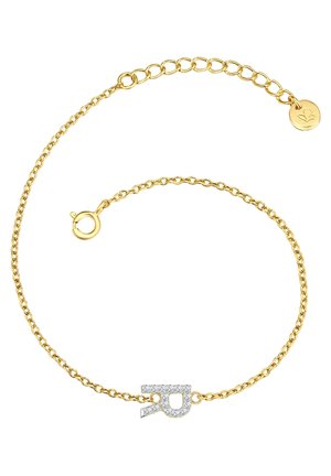 ZIRKONIA GLANZSTÜCKE MÜNCH - Bracelet - gelbgold