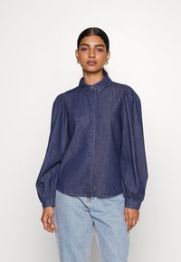 Vero Moda Petite VMNILY  - Blusa - dark blue denim
