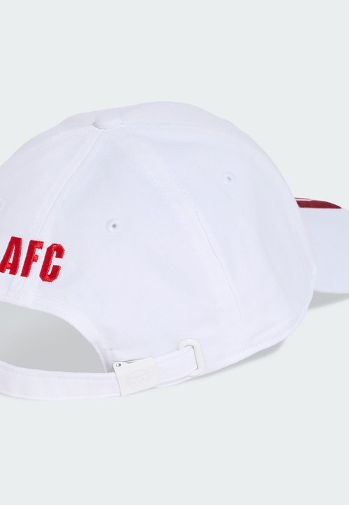 adidas ARSENAL FC BASEBALL CAP UNISEX - Club wear - white better scarlet — foto 2