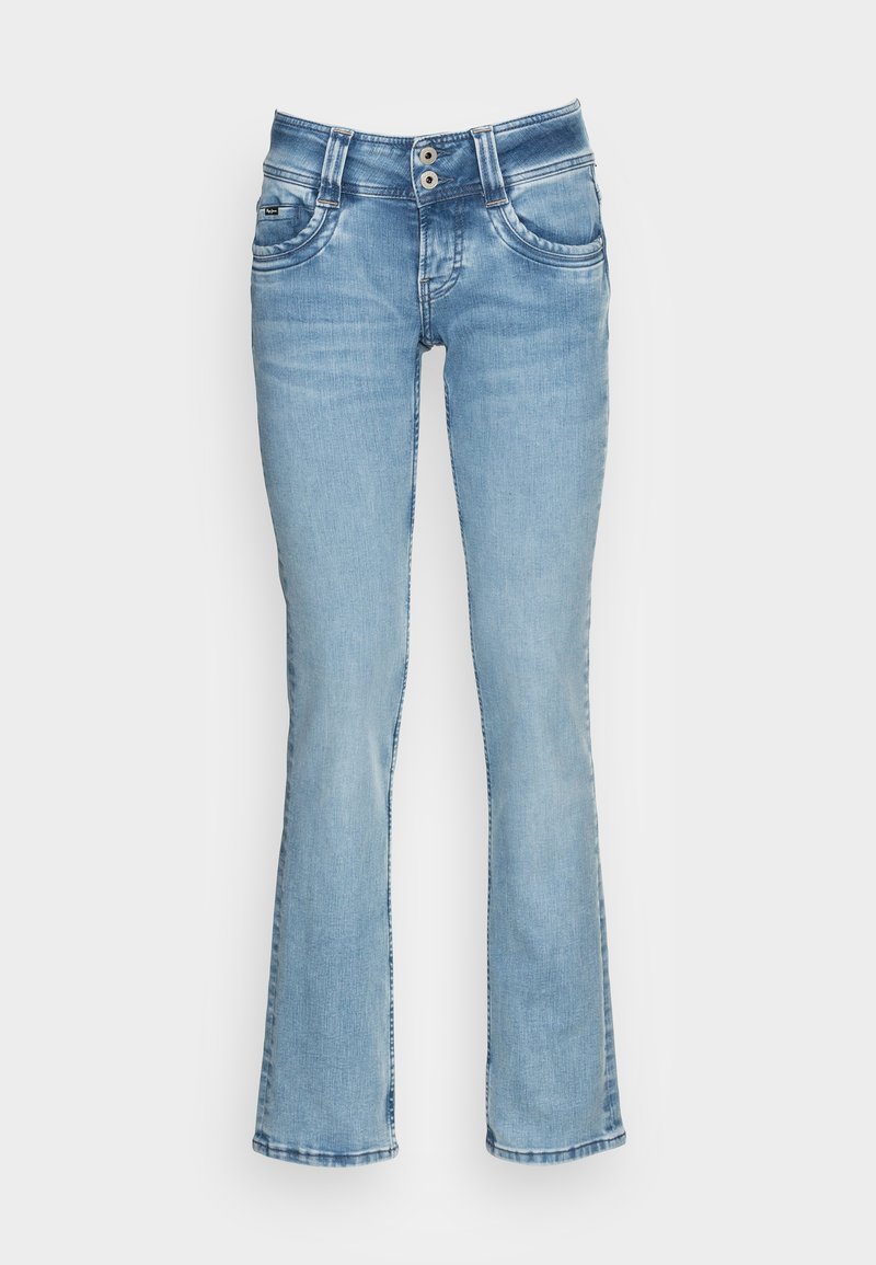 Pepe Jeans Slim fit jeans gebleekt denim/bleached denim