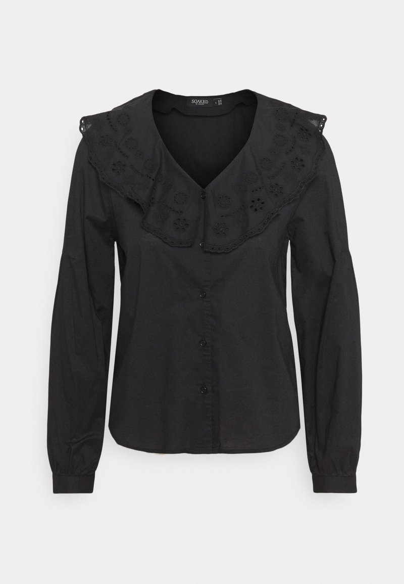Soaked in Luxury Overhemdblouse zwart Soaked in Luxury Overhemdblouse zwart