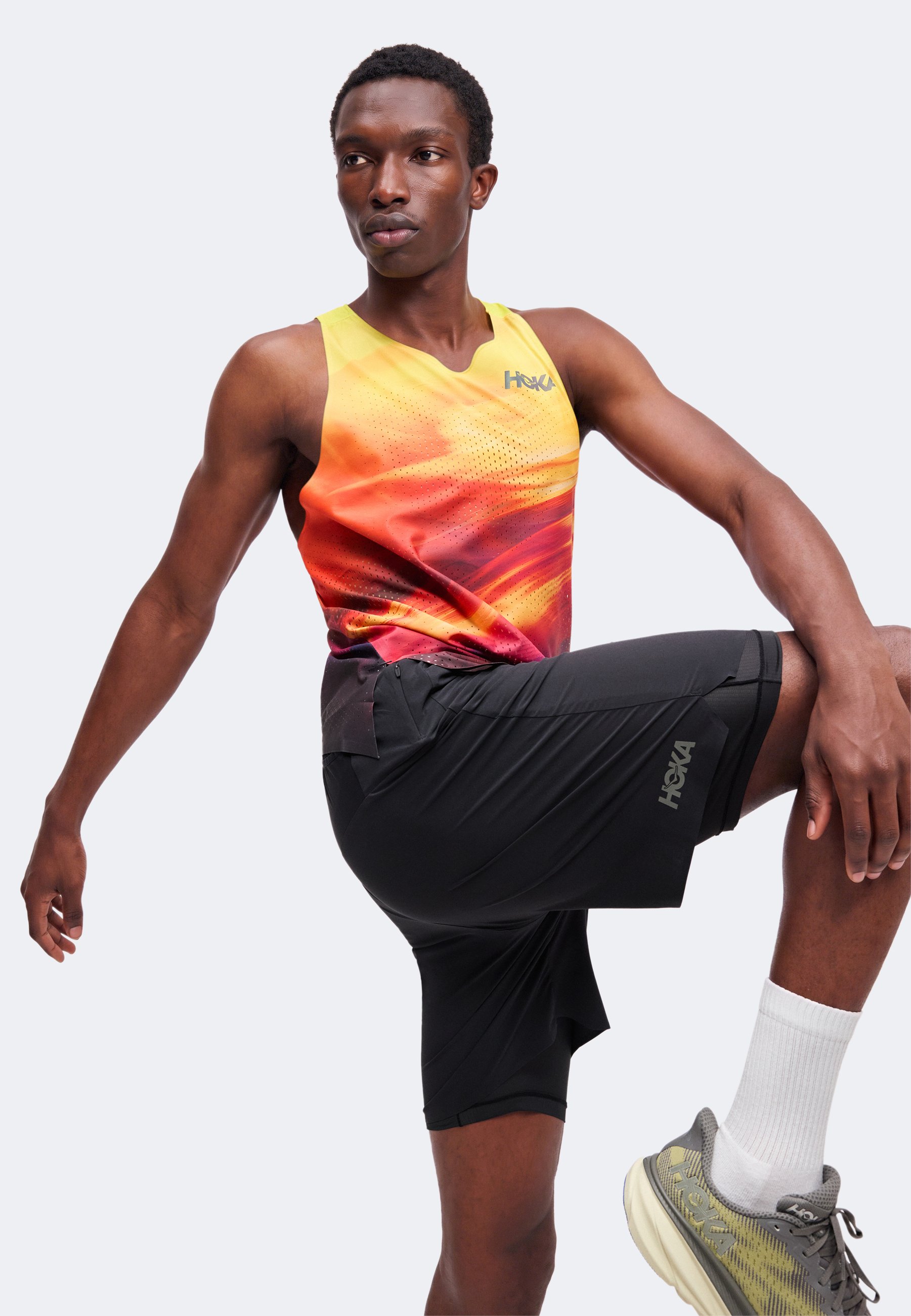 Hoka One One 레이스 데이 싱글렛