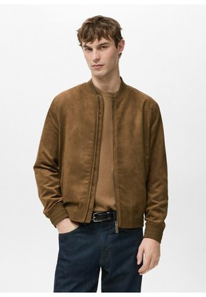Chaquetas bomber - cognac