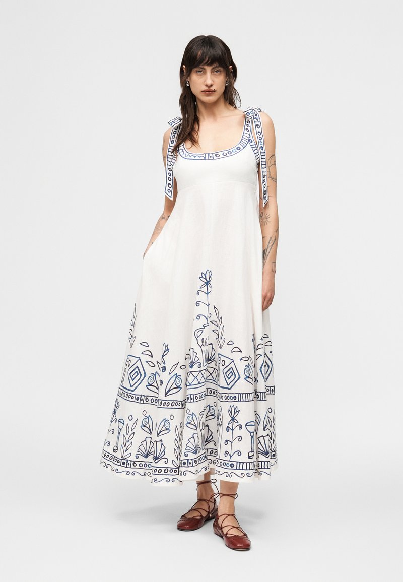 Alemais LEELA BALLET SUNDRESS - Maxi dress - cream/off-white - Zalando.ie