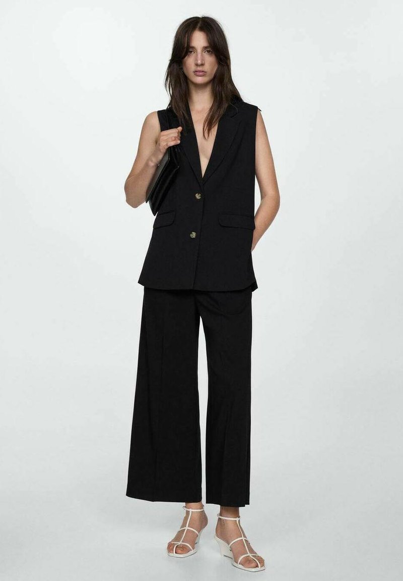 Mango Vestă - black