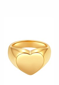 CHUNKY HEART - Ring - gold coloured