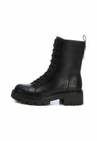 XTI Botines con plataforma - black