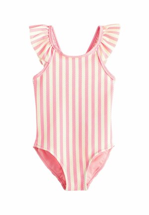 FRILL SLEEVE REGULAR FIT - Swimsuit - pink