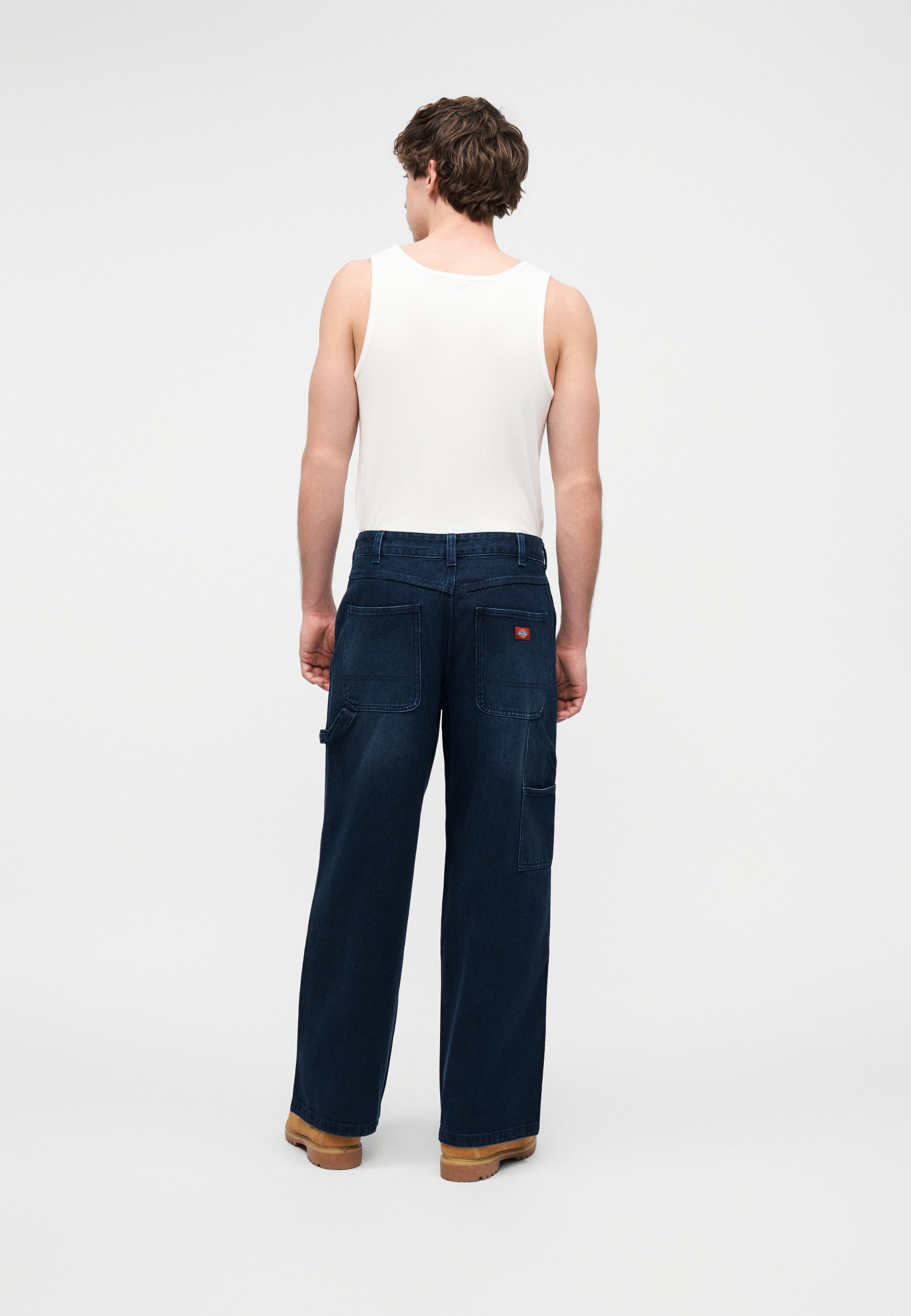 Dickies CARPENTER WORK JEANS - Relaxed fit jeans - dark indigo