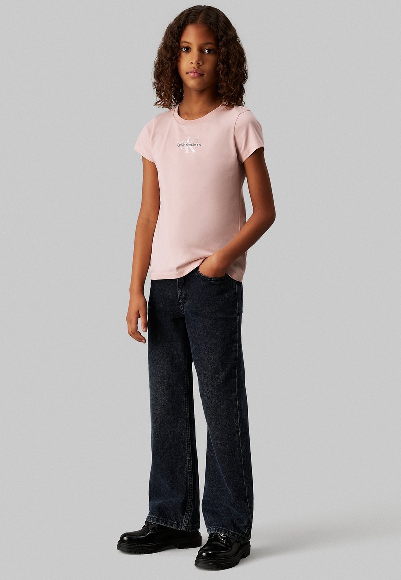 Calvin Klein Jeans MICRO MONOGRAM - T-shirts print - peach whip