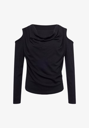 usha, Long sleeved top - black