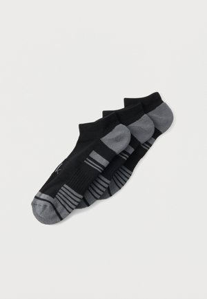 3 PACK - Sportzoknik - black/grey