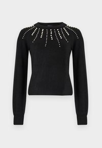 VILINNEA O NECK  - Striktrøje - black