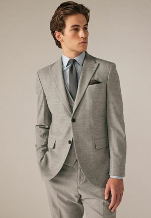 SLIM FIT CHECK - Suit jacket - neutral