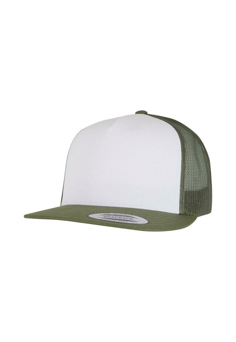 Flexfit TRUCKER - Gorra - olive white loden