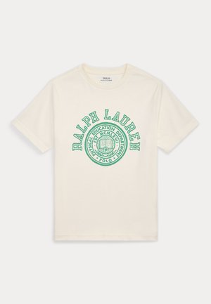 LOGO COTTON JERSEY T-SHIRT - Majica kratkih rukava s printom - nevis