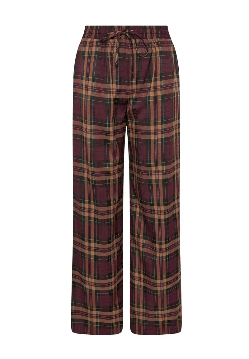 Smokey Joe’s Tartan Check Wide Slacks Smokey Joe's Tartan Check Wide Slacks Smokey Joe's Tartan Check