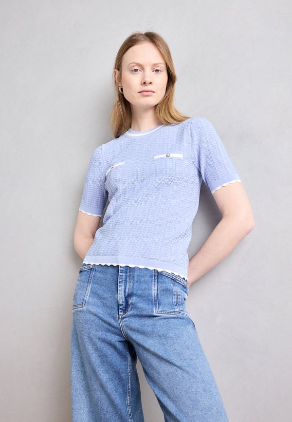 Print T-shirt - ciel