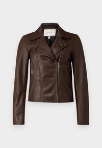 YASSOPHIE JACKET  - Leather jacket - chicory coffee