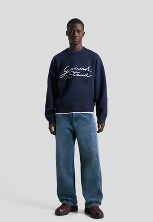 SUPER  - Trousers - dark blue
