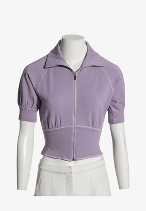 Miu Miu, SWEATSHIRT PURPLE - Sweat zippé - purple