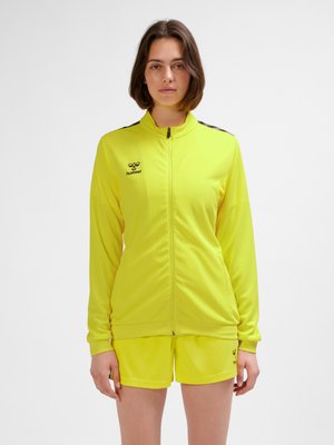 Hummel AUTHENTIC ZIP - Trainingsvest - blazing yellow