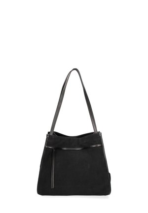 SHOULDER - Shopping bag - black